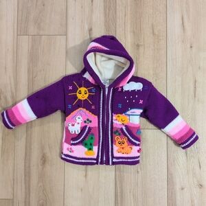 Colourful Peruvian Knit Sweater